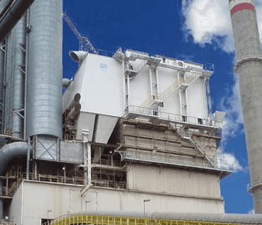 Nowiny, Poland (Dyckerhoff) Electrostatic filter conversion Two CombiJet double row filters with offline cleaning Dust removal in a rotary kiln