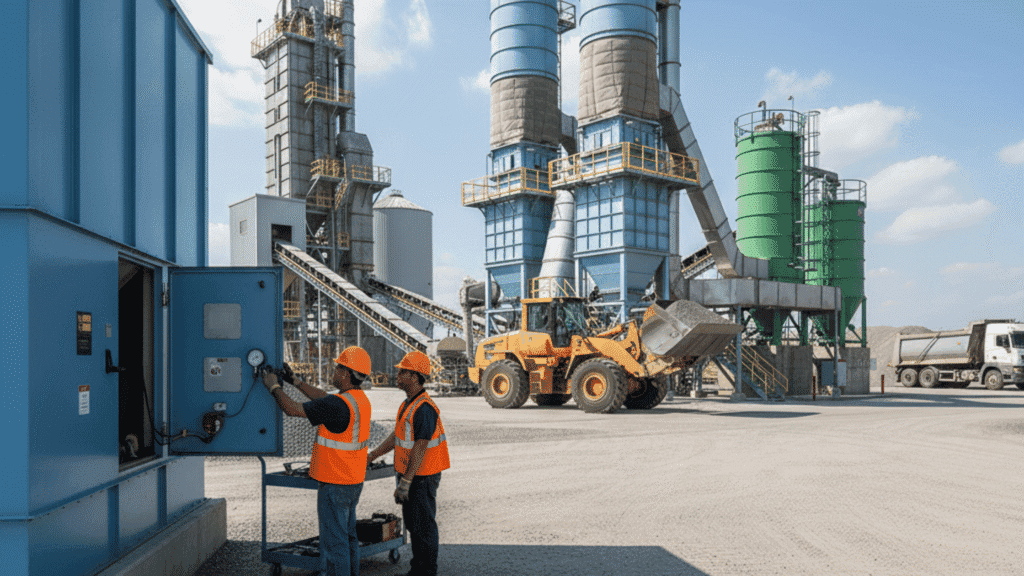 Asphalt Plant Filtration Systems