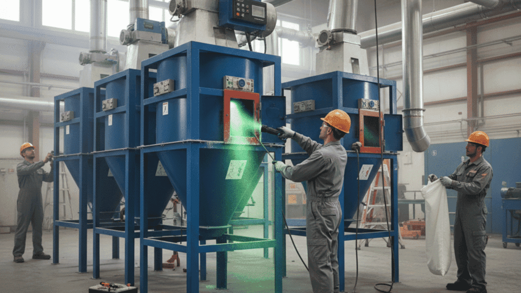 Fix dust collector leakage