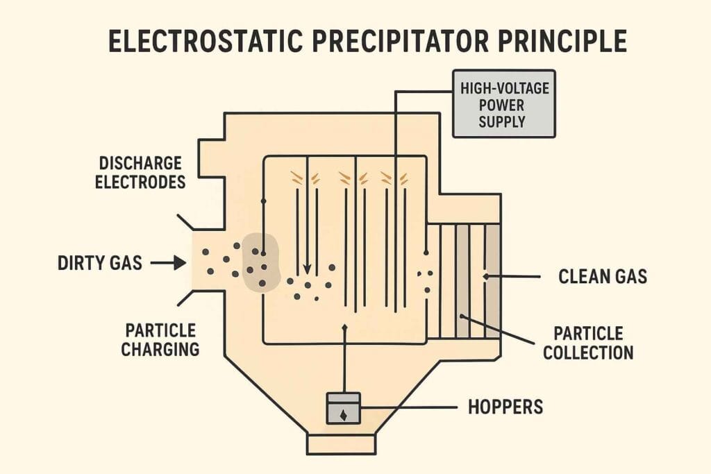 Electrostatic Precipitator Principle