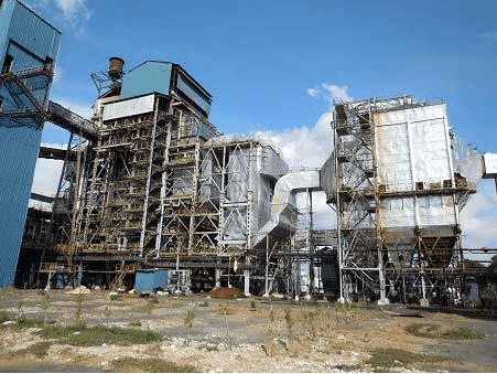 Industrial emission control system for steel plant dust collection